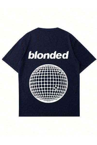 Mad&Calf Μπλουζάκι Unisex Blonde με στάμπα με λαιμόκοψη