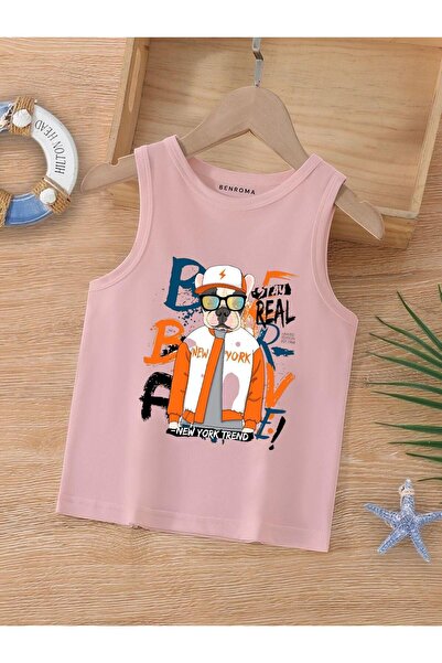 BENROMA Dječja majica bez rukava sa printom crtanih likova