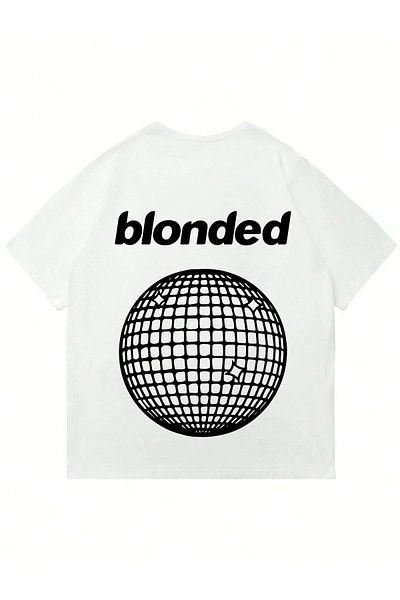 Mad&Calf Μπλουζάκι Unisex Blonde με στάμπα με λαιμόκοψη