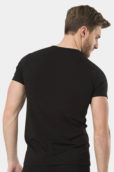 TÜREN 2 τεμάχια 95% βαμβάκι 5% Lycra κοντομάνικο ανδρικό μπλουζάκι με λαιμόκοψη V