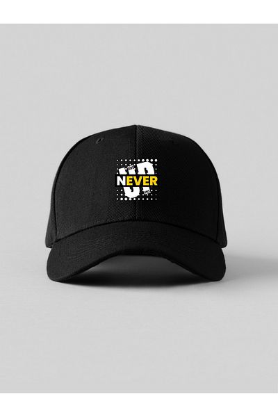 GYES Never Unisex Sports Cap - Adjustable Velcro, Original Cap