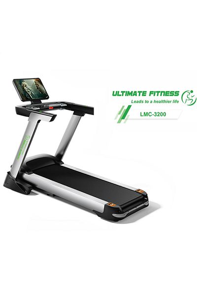 Ultimate Fitness LMC-3200 Treadmill, 4.5HP, 18-Level Incline, 15.6-Inch Touchscren,Bluetooth Speaker, Supports 150 kg