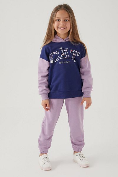 ROLY POLY Set de trening pentru fete Rolypoly Cat YouRe So Sweet violet bleumarin