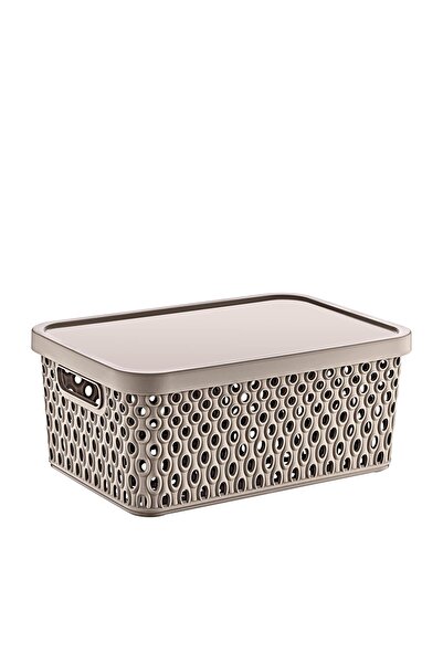 Smartware علبة كاتري متعددة الأغراض بغطاء 12 لتر