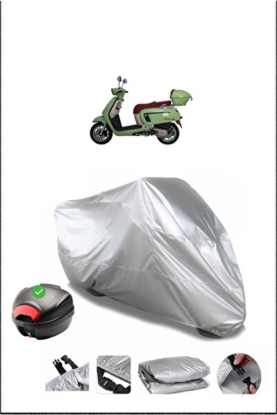 Breen Altai Ristretto125 Rear Bag Compatible Gray Waterproof Canvas (Motorcycle)