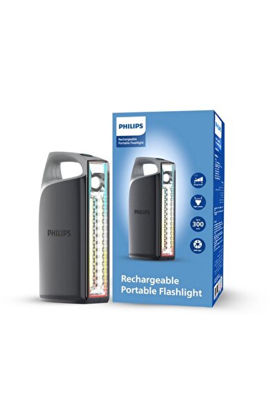 Philips 1000 Lumens ABS Multi-Functional Emergency Rechargeable Flashlight 28...