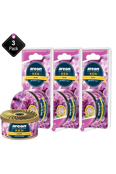 Areon Pack Of 3 Areon air freshener Ken Lilac