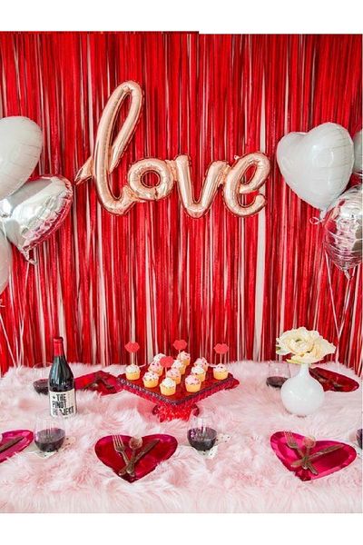 CUGY LOVE WRITING ΚΟΚΚΙΝΟ ΤΟΙΧΟ ΣΤΟΙΧΕΙΟ ΑΣΗΜΕΝΙΟ & ΛΕΥΚΗ ΚΑΡΔΙΑ ΛΕΠΤΟΜΕΡΗΣ ΣΕΤ ΓΙΟΡΤΑΣ ΗΜΕΡΑΣ ΤΟΥ ΑΓΑΠΗΜΕΝΟΥ