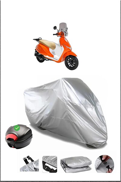 Breen RKS Premium125 REAR BAG COMPATIBLE GRAY WATERPROOF BRANGE (MOTORCYCLE)