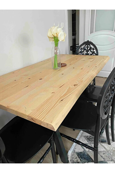 BRK Design Doğal Ahşap Yemek&Mutfak Masası 210x80