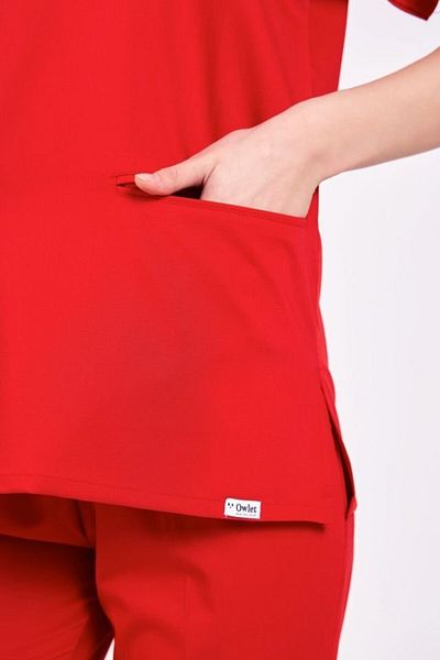 Owlet Medikal Set cu fermoar roșu Lycra
