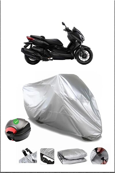 Breen Yamaha X-Max300Ironmaxabs Rear Bag Compatible Gray Waterproof Canvas (M...