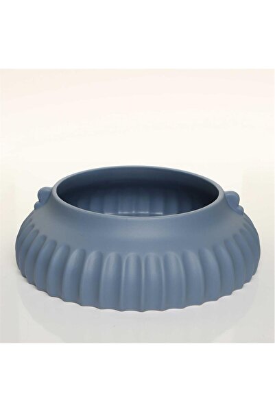 Vitale Vasă Albastră tip Bol 33*33*10 Cm AK.JL0045