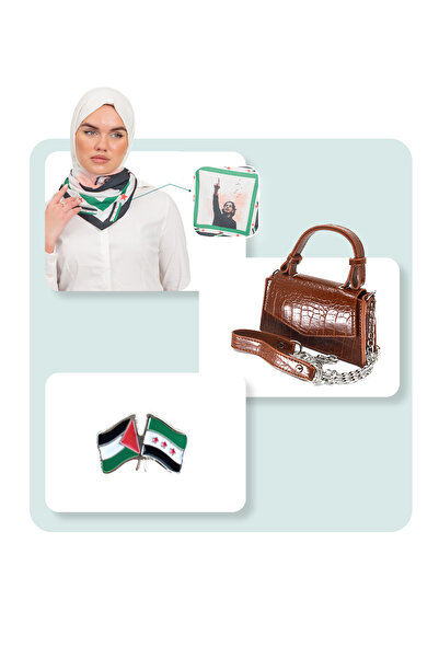 Zaytoon Набір з 3 ручних сумок та аксесуарів Syria - SE100009