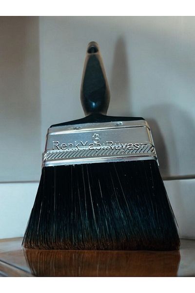 RENK YAPI RÜYASI Oil Painting Brush, Official Painting Brush, Metal, Wood Painting, Cabinet, Table Painting, Hobby Brush (No3)
