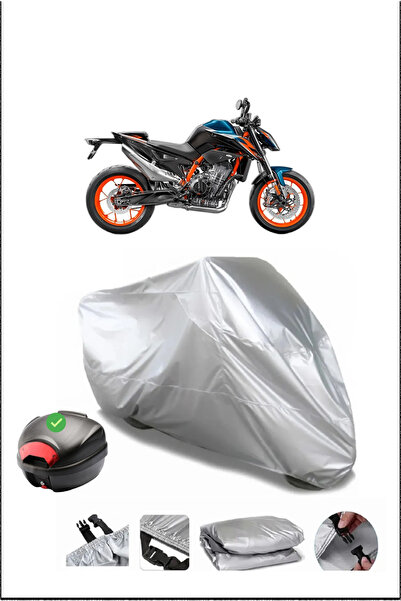 Breen حقيبة KTM 890Duke الخلفية المتوافقة مع القماش الرمادي المقاوم للماء (در...