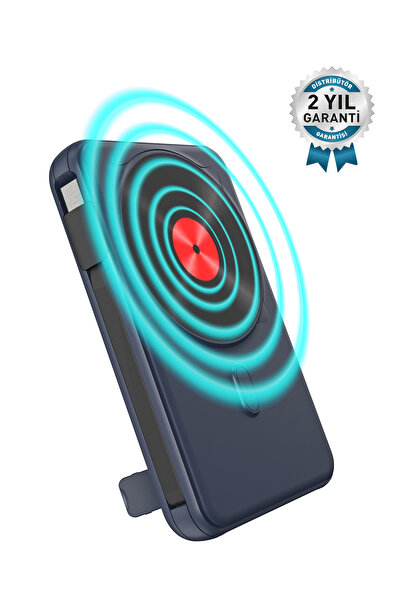 İntouch 10.000 Mah Magnetic Wireless 15w Type-c / Lightning Powerbank Iphone 14 13 12 11