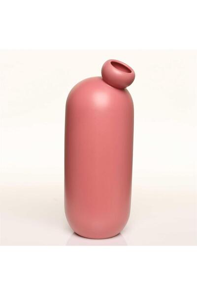 Vitale Suncoral Κόκκινο Βάζο Μεγάλο 13*13*33 εκ. AK.JL0034