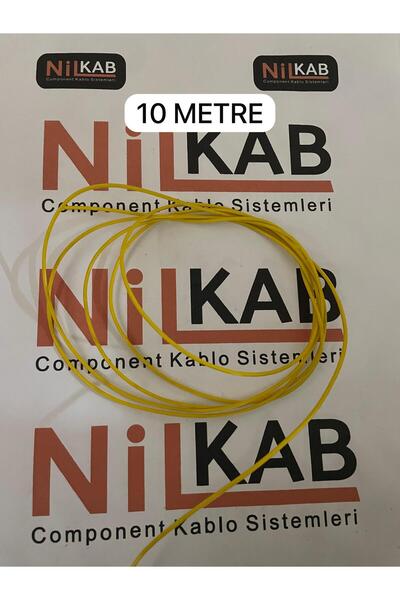 Nilkab FLRY-B 0,50 MM BAKIR KABLO SARI 10 METRE