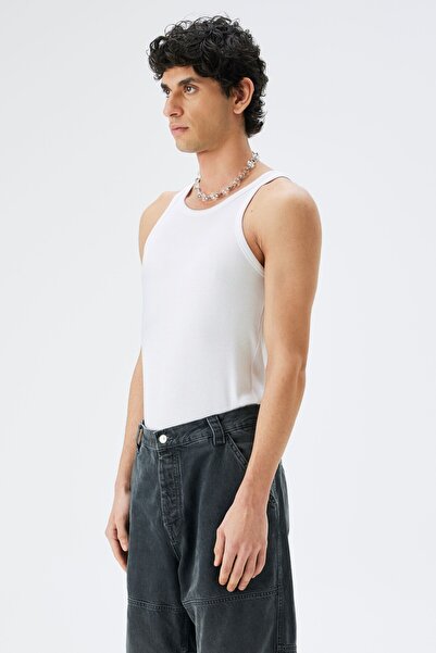 IAMNOTBASIC Atlet Pablo - Culoare Albă