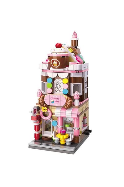 keeppley City Corner C0101 - Honey Sweet Dessert Dessert House Store Gift Decoration Building Bl