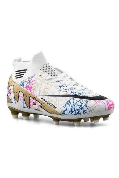 MARKABONİ Laliga Air Socks Astroturf and Grass Floor Football Shoes
