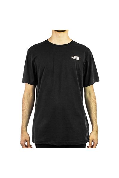 THE NORTH FACE Tricou negru pentru bărbați The North Face Vertical Logo