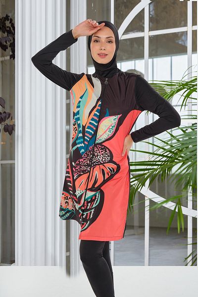 MARESİVA Nina Long Sleeve Test Swimsuit 2302