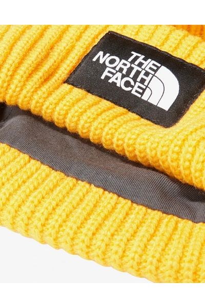 THE NORTH FACE Žltá zimná čiapka The North face Salty Lined Beanie