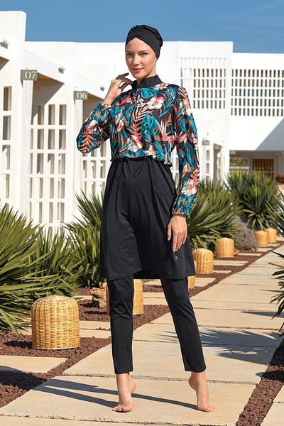 MARESİVA Romina Long Sleeve Hijab Swimsuit 2402