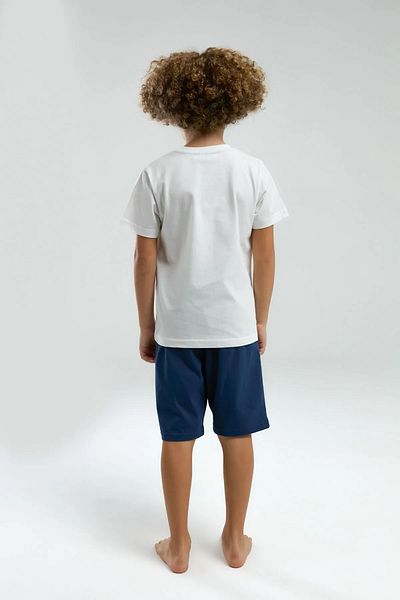 Arnetta SET DE PANTALONI SCURT BĂIAT 100% BUMBAC CU MÂNECĂ SCURTĂ