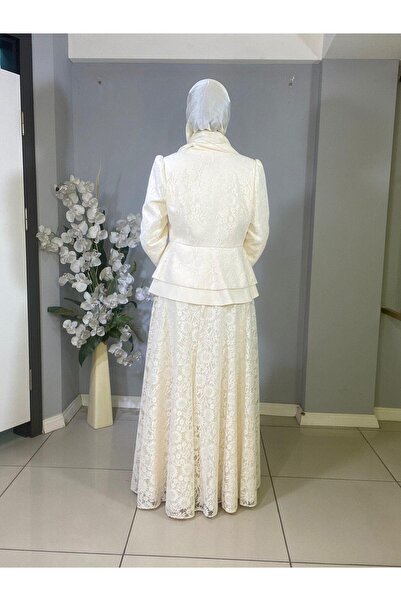 JAMİLATASARİM Jamila Lace Suit with Sarah Skirt