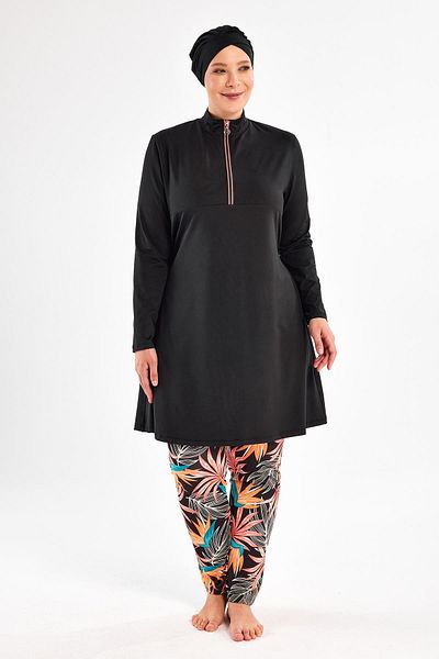 MARESİVA Isley Battal Long Sleeve Hijab Swimsuit 2801