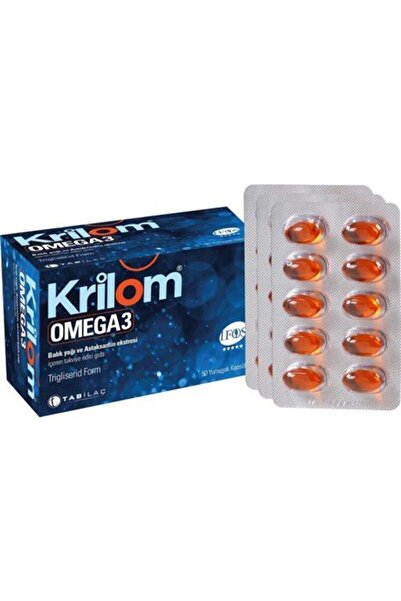 Krilom Omega 3 50 Kapsül 2 Adet