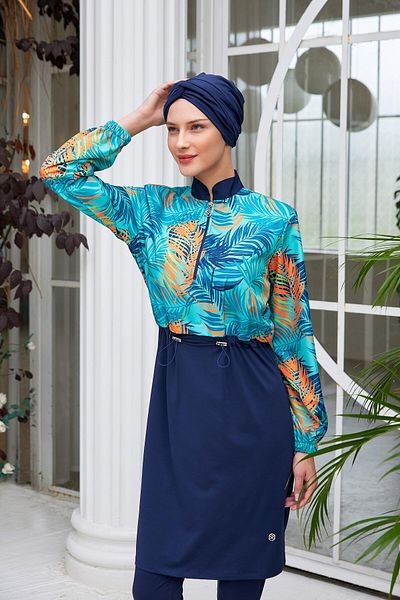 MARESİVA Remy Long Sleeve Hijab Swimsuit 2403