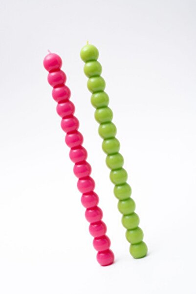 Kleos Atelier Bubble Şamdan Mumları - Modern Dekoratif Mum / 2 Parça Set