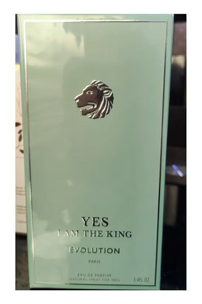 Geparlys Yes I Am The King Evolution EDP Spray for Men, 3.4 oz