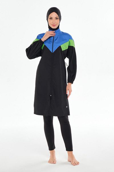 MARESİVA Long Sleeve Hijab - Cara Swimsuit 2405