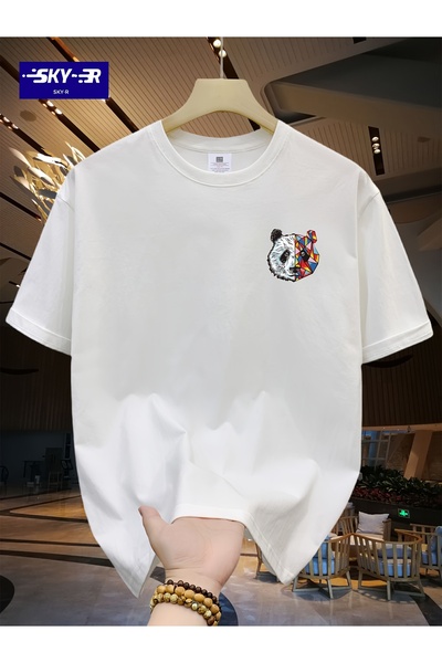 Lider Leather Tricou imprimat - Combinația dintre confort și eleganță