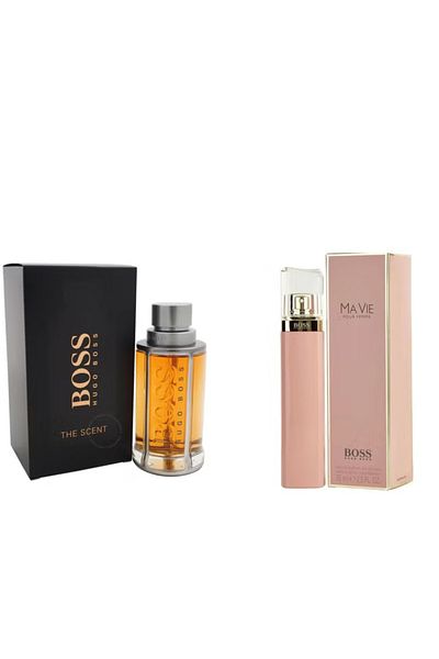 Hugo Boss Gift Set 2 Pieces For Beautiful Couple Him & Her
