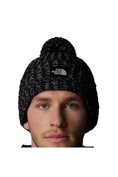 THE NORTH FACE Černá zimní čepice The North Face Cozy Chunky Cabin Beanie