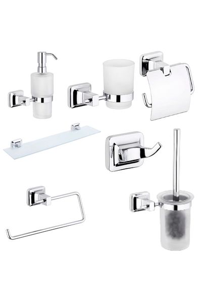 CAMERO Adnoss Camero Uno Toilet Roll Holder + Towel Holder + Hanger