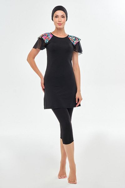 MARESİVA Isabel Short Sleeve Hijab Swimsuit 2604