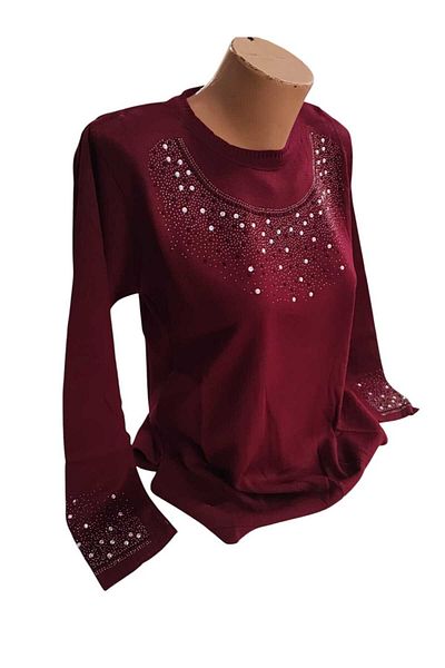 Sel Giyim New Season Stone Mom Sweater Bluz