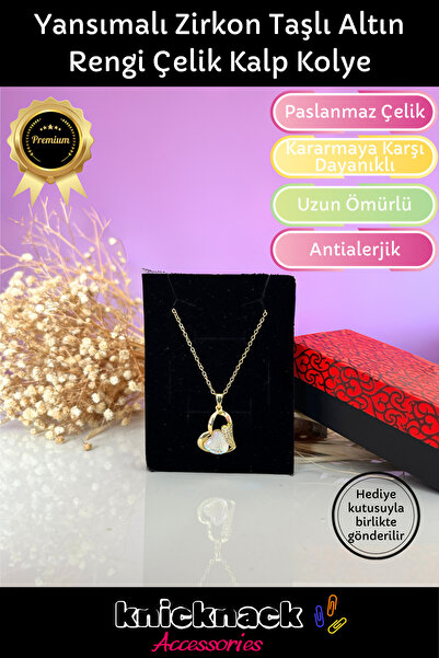 Knicknack سلسلة متميزة من الفولاذ المقاوم للصدأ مضادة للحساسية مجوهرات ذهبية ...