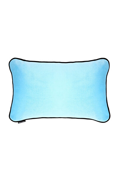 Ju Yaratıcı Tasarım Throw Pillow Pillow Case with Black Piping on the Edge Bl...