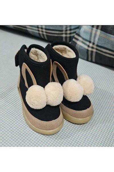 Pandalina Çocuk Bot Işıklı Ortopedik Çocuk Bot Yünlü Çocuk Bot Cırtcırtlı Çocuk Bot