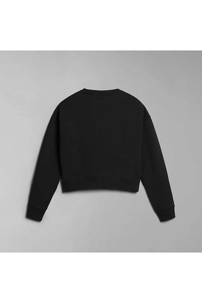 Napapijri Dámska čierna mikina s potlačou Napapijri B-Box W C S 041 Black