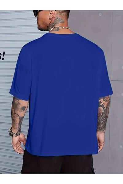 DAXİS Sportwear Company ΑΝΔΡΙΚΟ T-Shirt Crew Neck Relaxed Fit με στάμπα