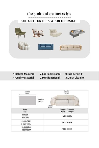 LADYNİL HUSA SCAUN BERJER NATURAL SUN SUN ALBASTRU PETROLIE 160x160